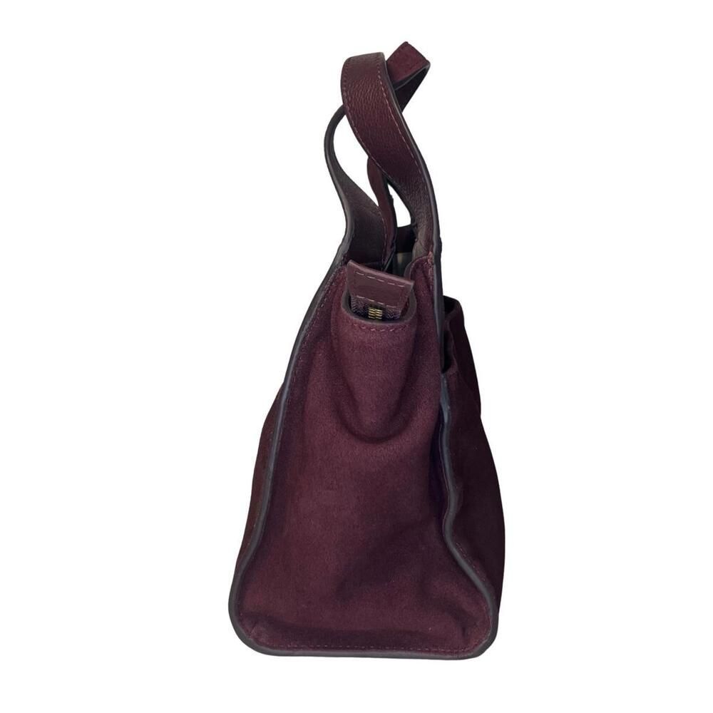Vince-camuto Women's Burgundy and Brown Bag - Picture 5 of 9